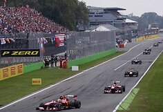 F-1 lenktynės Monzos trasoje Italijoje