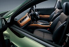 &bdquo;Honda Vezel&ldquo; interjeras