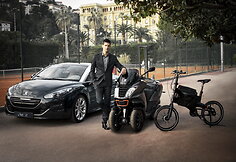 Novakas Džokovičius ir &bdquo;Peugeot&ldquo; 