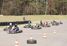 Kartingo varžybos SEAT taurei laimėti