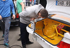 Andriaus Vasiliausko automobilis po avarijos