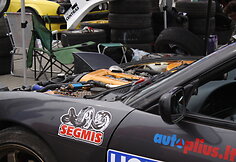 Pirmojo &bdquo;Autoplius Lietuvos drifto čempionato&ldquo; etapo dalyvių parkas