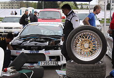 Pirmojo &bdquo;Autoplius Lietuvos drifto čempionato&ldquo; etapo dalyvių parkas