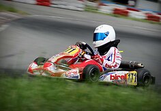 Lenkijos kartingo čempionato akimirka
