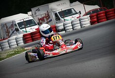 Lenkijos kartingo čempionato akimirka