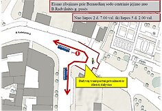 Bernardinų sodas ir B.Radvilaitės g.