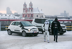 Vilniaus gatvėse &ndash; &bdquo;Žvaigždžių karų&ldquo; herojai