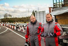 Lietuvos žurnalistų autoklubo varžybos Anyk&scaron;čių kartodrome
