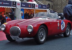 „Mille Miglia“ lenktynių akimirka