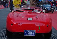 „Mille Miglia“ lenktynių akimirka