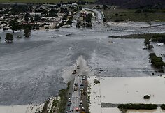 Purvo nuo&scaron;liauža palaidojo Pietų Amerikos miestų gatves