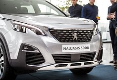 &bdquo;Peugeot 5008&ldquo; Lietuvoje pristatytas žurnalistams