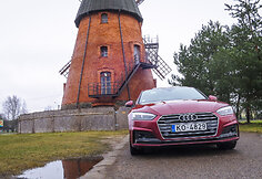 &bdquo;Audi A5 Sportback&ldquo; ir Panevėžio malūnas