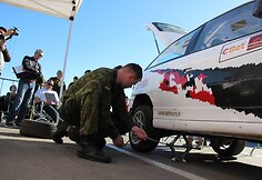 Projekto &bdquo;Karys-lenktynininkas&ldquo; etapas Panevėžyje