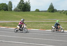 Jaunųjų motociklininkų mokymai Auk&scaron;tadvaryje