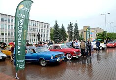 Istorinių automobilių ralis Jonavoje