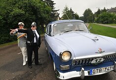 Istorinių automobilių ralis Jonavoje