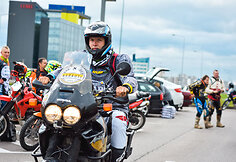 Motociklininkų kelionės APL 2017 pirma diena