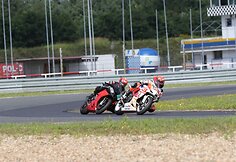 „Coffee Racers“ treniruotės Lenkijos sportininkams „Tor Poznan“ trasoje