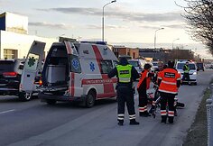 &Scaron;iauliuose sužalotas motociklininkas