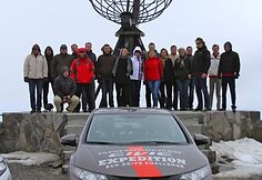 &bdquo;Honda Civic&ldquo; ekspedicijos&ldquo; dalyviai pasiekė Nordkapą