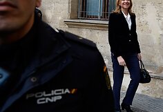 Princesė Cristina atvyko į teismą