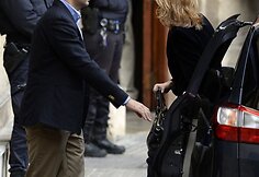 Princesė Cristina atvyko į teismą