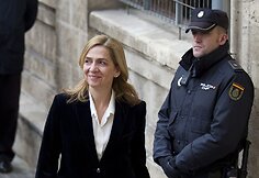 Princesė Cristina atvyko į teismą