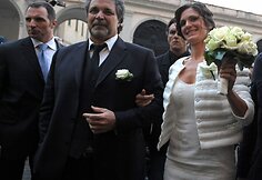 Andrea Bocelli slapčia vedė ilgametę mylimąją Veronica Berti