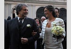 Andrea Bocelli slapčia vedė ilgametę mylimąją Veronica Berti
