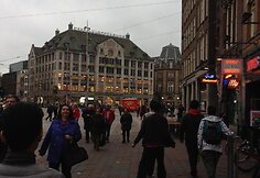 Vilijos Matačiūnaitės vie&scaron;nagės Amsterdame akimirka