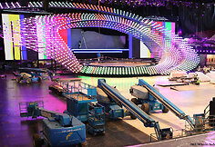 „Wiener Stadthalle“ arena paruošta „Eurovizijai“