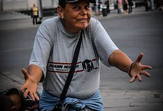 Kadras iš fotoprojekto „Nesuvaidintos emocijos“