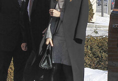 Celine Dion brolio Danielio laidotuvėse