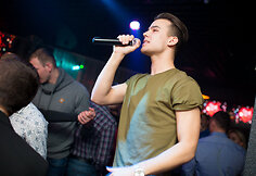 Vakarėlio klube &bdquo;Mojo Lounge&ldquo; akimirka
