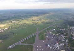 Agnės Grudytės skrydžio oro balionu akimirka