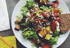 Na, Berlynas yra tikras rojus vegetarams ir veganams. Neatmenu, kada tiek daug ir taip skaniai valgiau