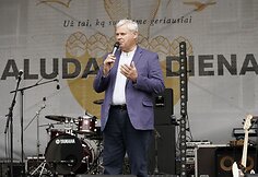Aludarių šventės akimirka