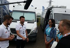 &Scaron;ou dalyviai Palangos lenktynėse