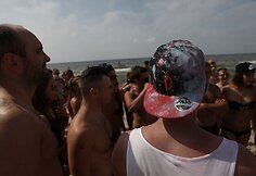 Vakarėlio &bdquo;Visada ry&scaron;kiai&ldquo; Palangoje akimirka