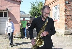 Jaunavedžius džiazo garsais sutiko Jonas Stankevičius
