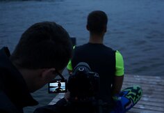 UraganiauS klipo filmavimo akimirka