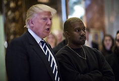 Kanye Westas ir Donaldas Trumpas