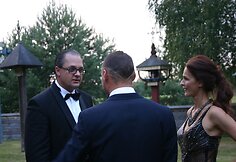 Juostos „Be 5 min. vedę“ filmavimo akimirka
