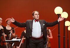 Koncerto &bdquo;Mūsų legenda &ndash; Stasys Povilaitis&ldquo; akimirka
