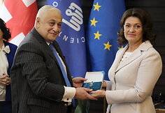 Pirmoji ponia Diana Nausėdienė dalyvauja konferencijoje „Lituanistika Sakartvele“
