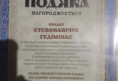 Ukrainoje dingo lietuvis karys Gediminas Steponavičius