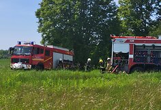 Vilniaus rajone, už Nemenčinės, pirmadienį per gaisrą name žuvo žmogus