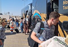 Lietuviai pasiekė Jordanijos Al Akabos (Karaliaus Huseino) oro uostą, i&scaron; kurio bus i&scaron;skraidinti į Vilnių