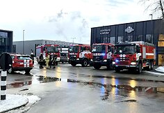 Ugniagesiai užgesino didžiulį  gaisrą Vilniuje, Ei&scaron;i&scaron;kių plente